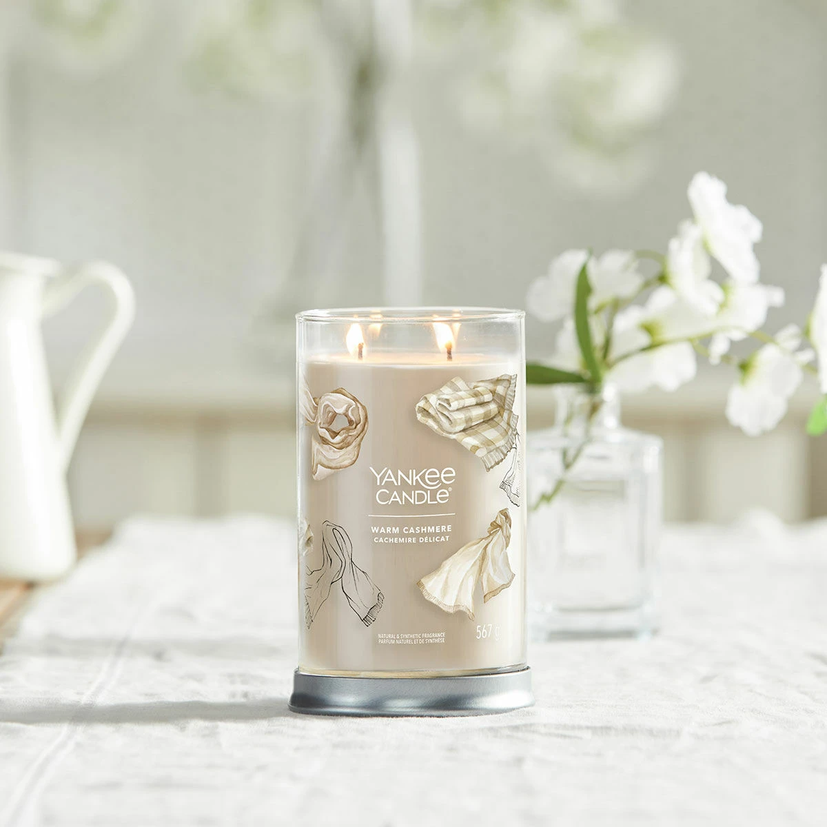 Yankee Candle Warm Cashmere Signature Large Tumbler Candle 3 Yankee Candle Warm Cashmere Signature Large Tumbler Candle - Image 3
