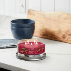 Yankee Candle Black Cherry Signature Multi-Wick Tumbler Candle 6 Yankee Candle Black Cherry Signature Multi-Wick Tumbler Candle -Home General Store yankee candle 1724378e black cherry signature multi wick tumbler lifestyle 1