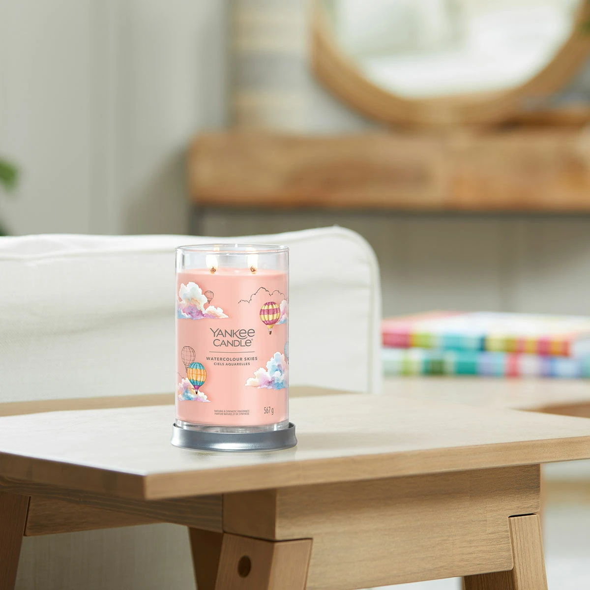 Yankee Candle Watercolour Skies Signature Large Tumbler Candle 3 Yankee Candle Watercolour Skies Signature Large Tumbler Candle - Image 3