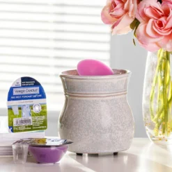 Yankee Candle Kensington Ceramic Electric Melt Warmer -Home General Store yankee candle kensington ceramic electric melt warmer