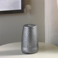 Yankee Candle Peaceful Dreams Silver Sleep Diffuser Starter Kit With 3 Refills -Home General Store yankee candle peaceful dreams sleep diffuser stater kit bundle lifestyle 2